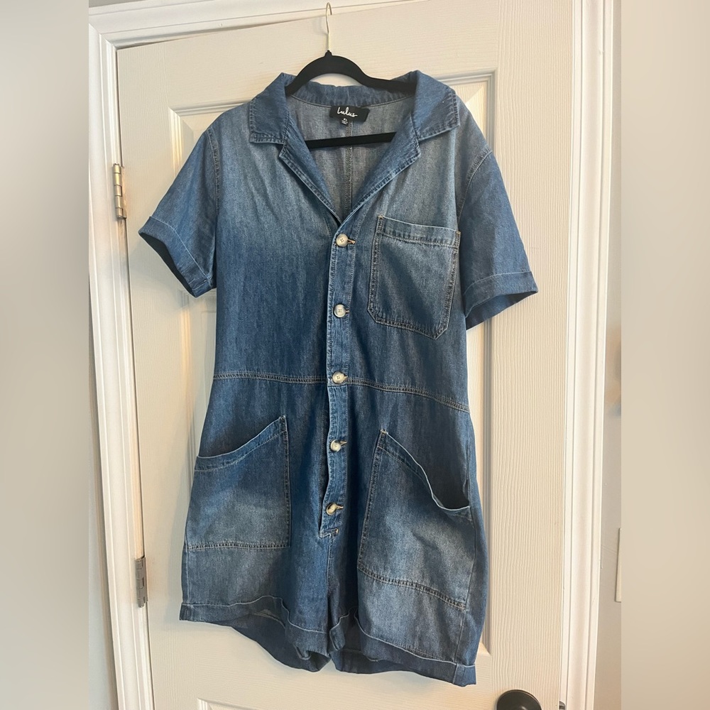 Denim jumpsuit